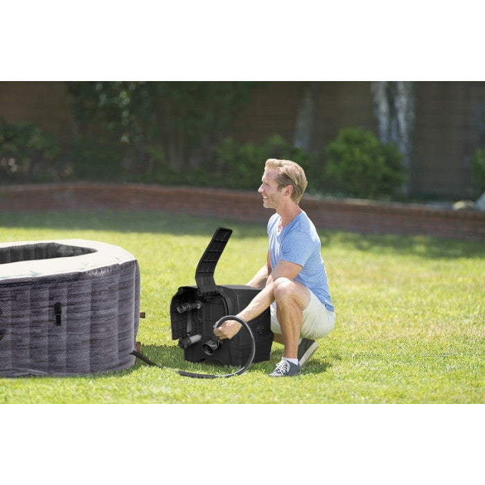 Spa gonflable Intex Pure Spa Ardoise 4 places